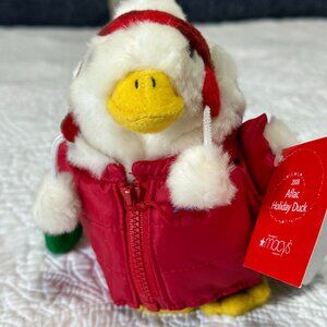 NWT AFLAC Collector's Holiday Duck in Red Parka - #26
